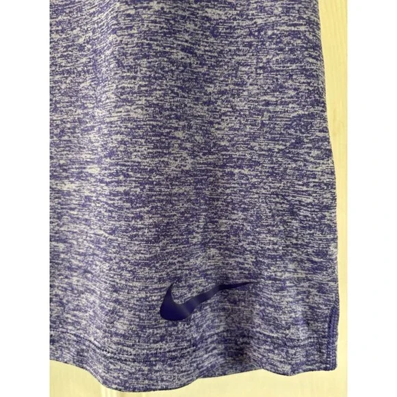 Nike Purple Crew Neck Dri Fit Short Sleeve Tank Sleeveless Top Women’s Small - Picture 5 of 9